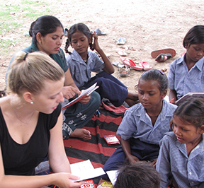 teaching child